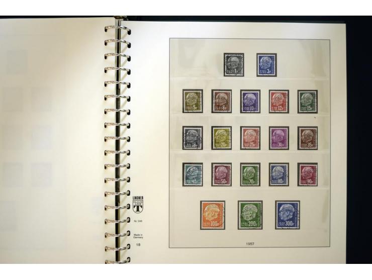 1920/59, gestempelte Sammlung mit u.a. Mi.-Nr. 16 (Fotobefund H. Ney BPP), 18-31 sign. Burger BPP, 151-57 (Fotoattest Ney BPP