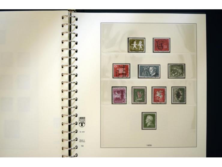 1920/59, gestempelte Sammlung mit u.a. Mi.-Nr. 16 (Fotobefund H. Ney BPP), 18-31 sign. Burger BPP, 151-57 (Fotoattest Ney BPP