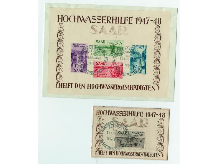 1920/59, gestempelte Sammlung mit u.a. Mi.-Nr. 16 (Fotobefund H. Ney BPP), 18-31 sign. Burger BPP, 151-57 (Fotoattest Ney BPP