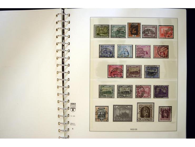 1920/59, gestempelte Sammlung mit u.a. Mi.-Nr. 16 (Fotobefund H. Ney BPP), 18-31 sign. Burger BPP, 151-57 (Fotoattest Ney BPP