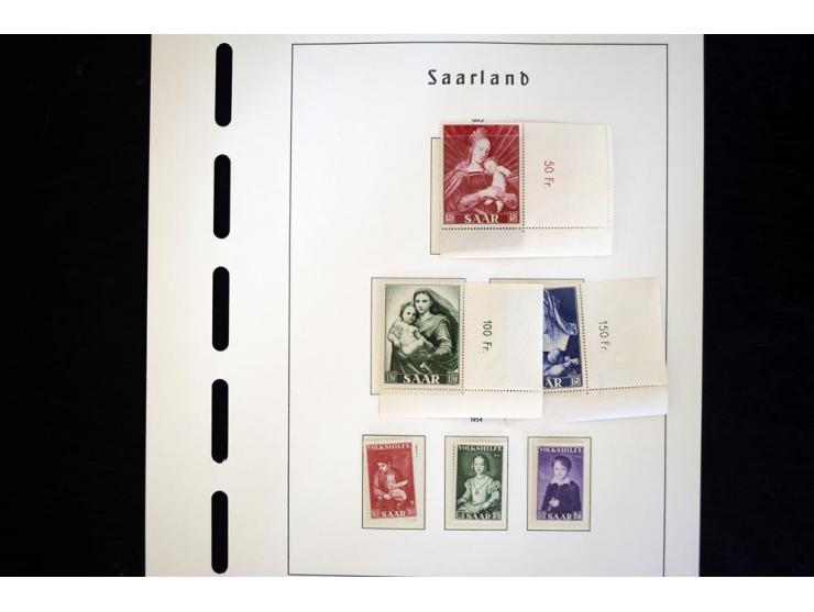 1947/59, postfrische, in den Hauptnummern komplette Sammlung, dabei Urdruck komplett, sign. Hofmann BPP, gute Erhaltung