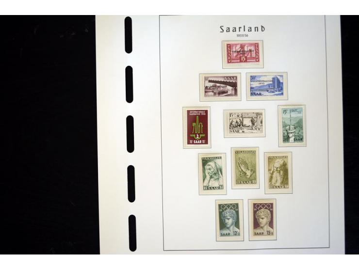 1947/59, postfrische, in den Hauptnummern komplette Sammlung, dabei Urdruck komplett, sign. Hofmann BPP, gute Erhaltung