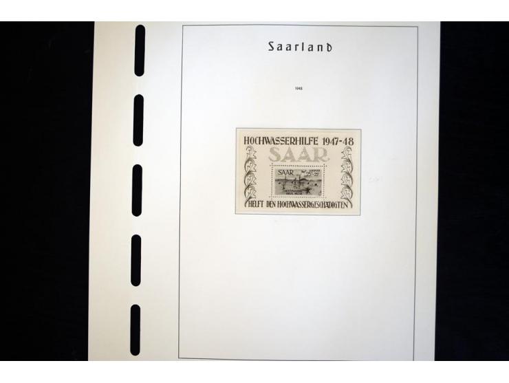 1947/59, postfrische, in den Hauptnummern komplette Sammlung, dabei Urdruck komplett, sign. Hofmann BPP, gute Erhaltung