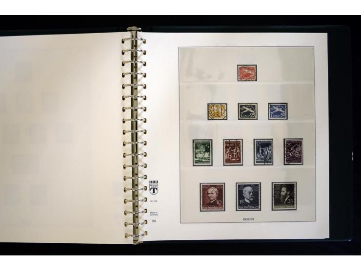 1920/39, gestempelte Sammlung mit einer Vielzahl guter Werte und Sätze wie Mi.-Nr. P26I und P29II (je Zahnfehler), dazu Port 