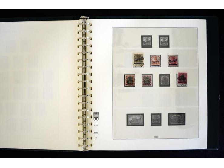 1920/39, gestempelte Sammlung mit einer Vielzahl guter Werte und Sätze wie Mi.-Nr. P26I und P29II (je Zahnfehler), dazu Port 