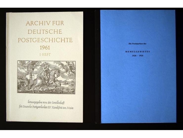 1920/23, umfangreiche, ungebraucht/postfrische und gestempelte Spezialsammlung mit einer Vielzahl an Besonderheiten, dabei HA