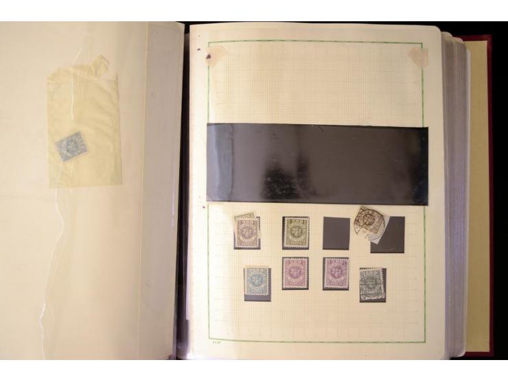 1920/23, umfangreiche, ungebraucht/postfrische und gestempelte Spezialsammlung mit einer Vielzahl an Besonderheiten, dabei HA