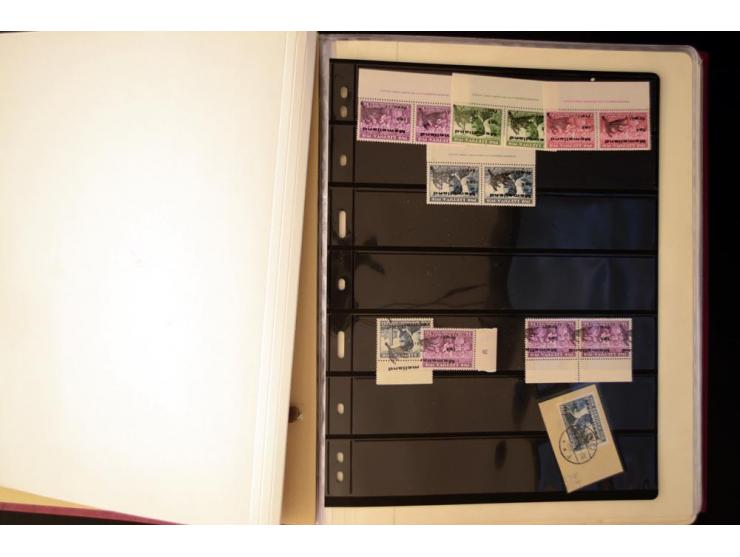 1920/23, umfangreiche, ungebraucht/postfrische und gestempelte Spezialsammlung mit einer Vielzahl an Besonderheiten, dabei HA