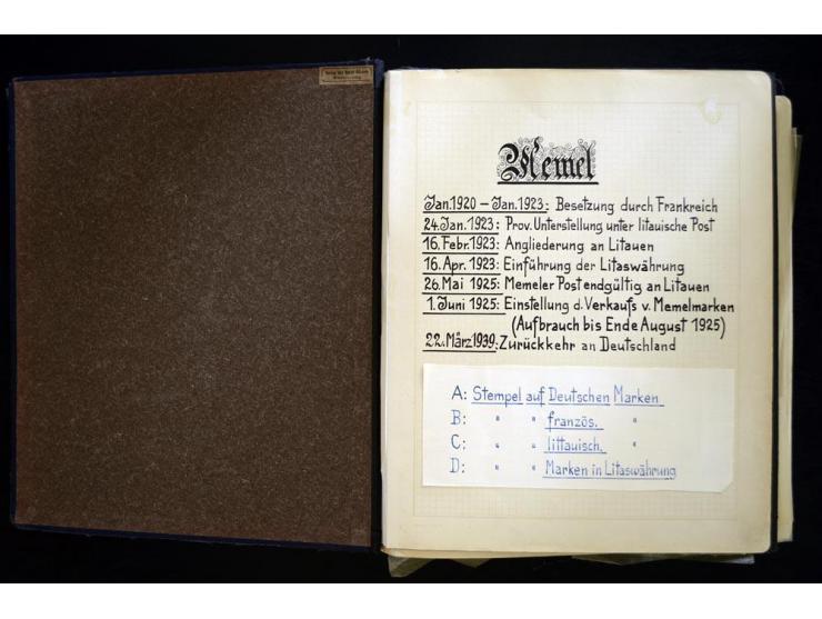 AGLOHNEN bis WISCHWILL, sehr schöne und umfangreiche Stempelsammlung, gesammelt nach Ausgaben, dabei viele bessere Stempel u.