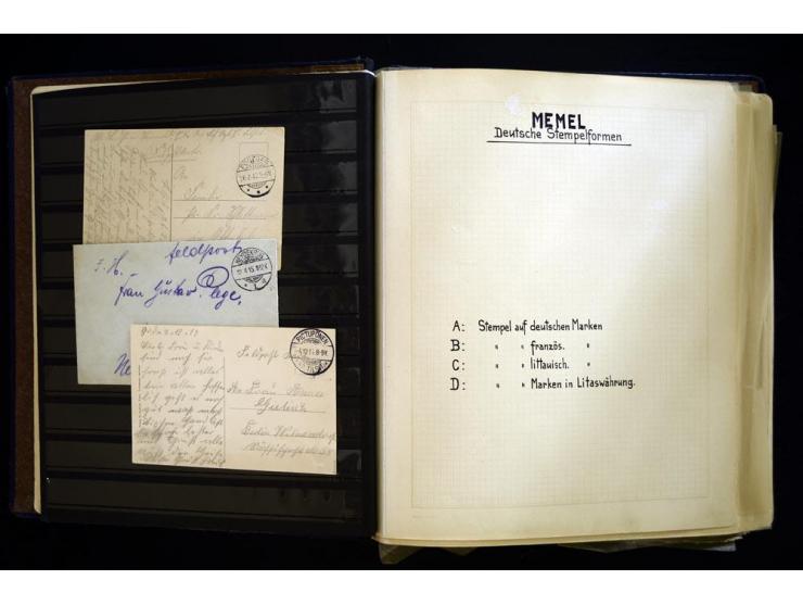 AGLOHNEN bis WISCHWILL, sehr schöne und umfangreiche Stempelsammlung, gesammelt nach Ausgaben, dabei viele bessere Stempel u.