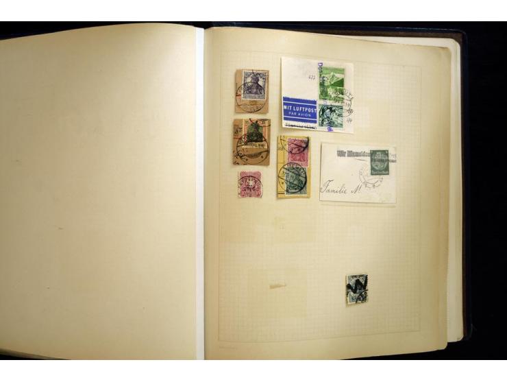 AGLOHNEN bis WISCHWILL, sehr schöne und umfangreiche Stempelsammlung, gesammelt nach Ausgaben, dabei viele bessere Stempel u.
