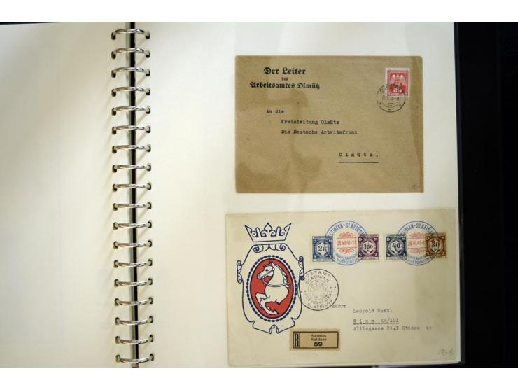 1939/45, sehr schöne, meist postfrische Sammlung, dabei Albanien Mi.-Nr. 1-14, Estland Mi.-Nr. 1-3U, Dünkirchen Frankreich Mi