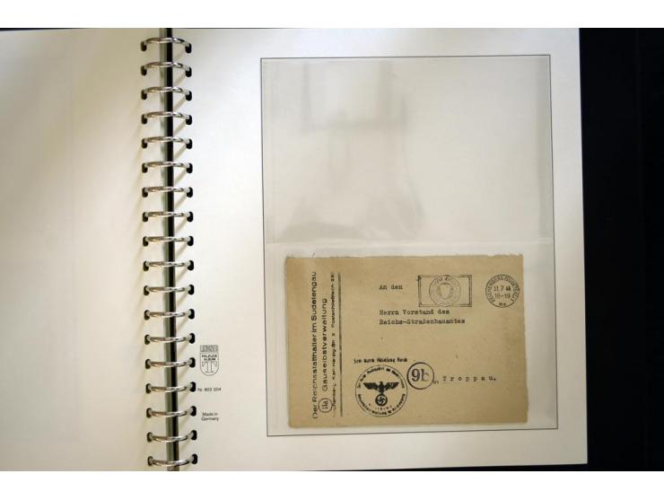 1939/45, sehr schöne, meist postfrische Sammlung, dabei Albanien Mi.-Nr. 1-14, Estland Mi.-Nr. 1-3U, Dünkirchen Frankreich Mi