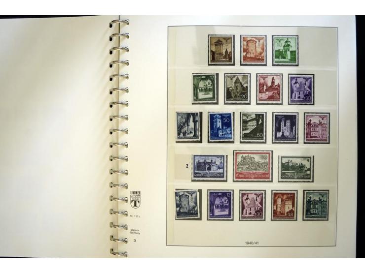 1939/45, sehr schöne, meist postfrische Sammlung, dabei Albanien Mi.-Nr. 1-14, Estland Mi.-Nr. 1-3U, Dünkirchen Frankreich Mi