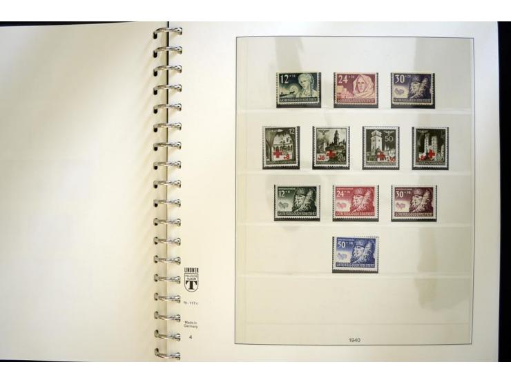 1939/45, sehr schöne, meist postfrische Sammlung, dabei Albanien Mi.-Nr. 1-14, Estland Mi.-Nr. 1-3U, Dünkirchen Frankreich Mi