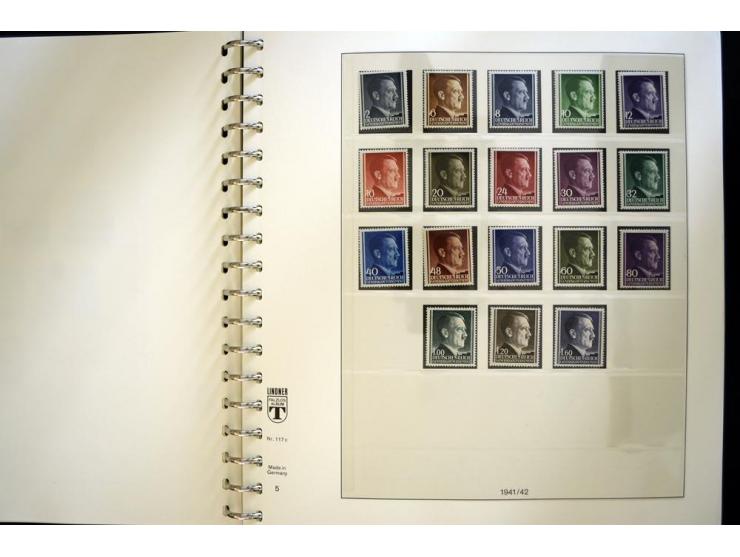 1939/45, sehr schöne, meist postfrische Sammlung, dabei Albanien Mi.-Nr. 1-14, Estland Mi.-Nr. 1-3U, Dünkirchen Frankreich Mi