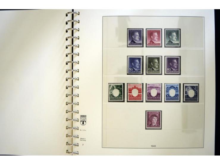 1939/45, sehr schöne, meist postfrische Sammlung, dabei Albanien Mi.-Nr. 1-14, Estland Mi.-Nr. 1-3U, Dünkirchen Frankreich Mi