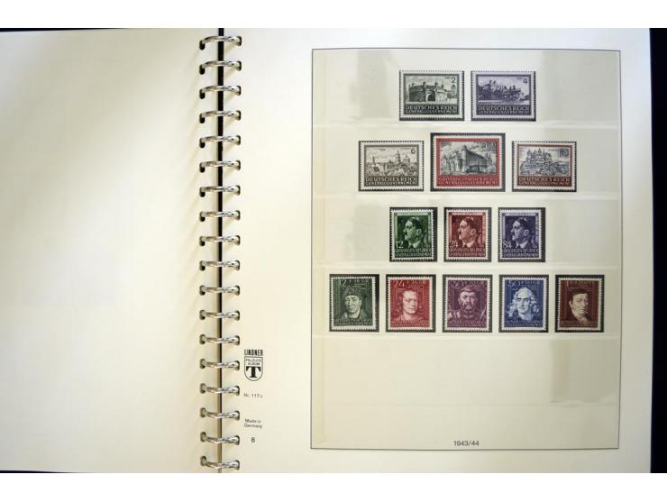 1939/45, sehr schöne, meist postfrische Sammlung, dabei Albanien Mi.-Nr. 1-14, Estland Mi.-Nr. 1-3U, Dünkirchen Frankreich Mi
