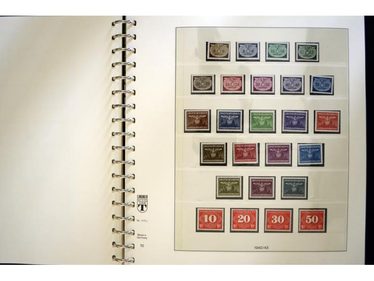 1939/45, sehr schöne, meist postfrische Sammlung, dabei Albanien Mi.-Nr. 1-14, Estland Mi.-Nr. 1-3U, Dünkirchen Frankreich Mi