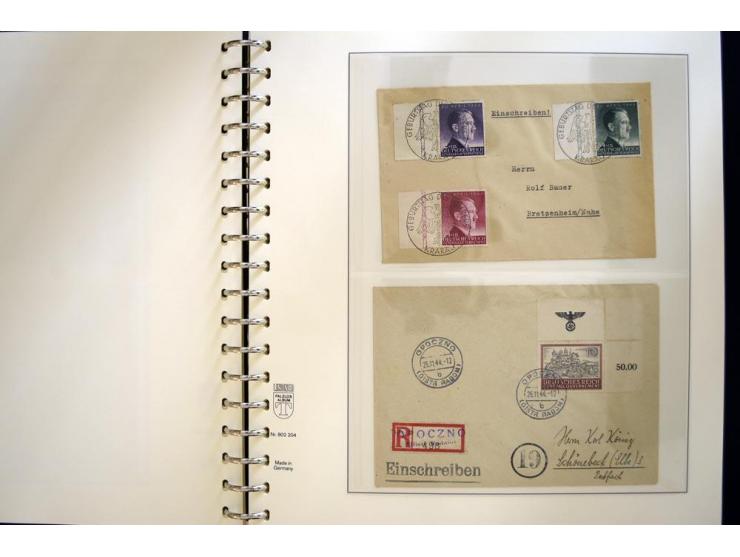 1939/45, sehr schöne, meist postfrische Sammlung, dabei Albanien Mi.-Nr. 1-14, Estland Mi.-Nr. 1-3U, Dünkirchen Frankreich Mi