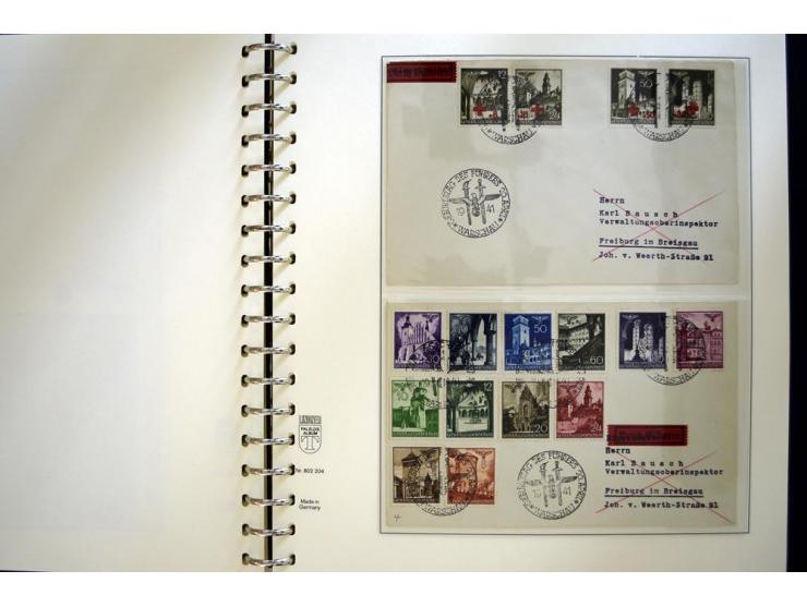 1939/45, sehr schöne, meist postfrische Sammlung, dabei Albanien Mi.-Nr. 1-14, Estland Mi.-Nr. 1-3U, Dünkirchen Frankreich Mi