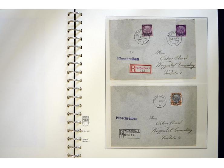 1939/45, sehr schöne, meist postfrische Sammlung, dabei Albanien Mi.-Nr. 1-14, Estland Mi.-Nr. 1-3U, Dünkirchen Frankreich Mi