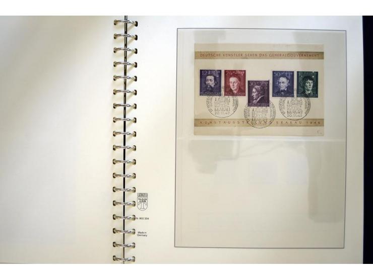 1939/45, sehr schöne, meist postfrische Sammlung, dabei Albanien Mi.-Nr. 1-14, Estland Mi.-Nr. 1-3U, Dünkirchen Frankreich Mi