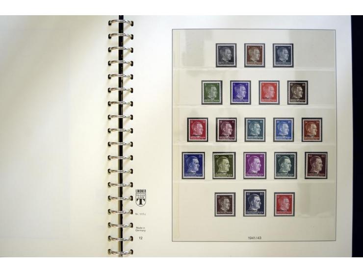 1939/45, sehr schöne, meist postfrische Sammlung, dabei Albanien Mi.-Nr. 1-14, Estland Mi.-Nr. 1-3U, Dünkirchen Frankreich Mi