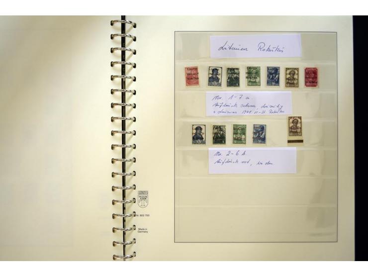 1939/45, sehr schöne, meist postfrische Sammlung, dabei Albanien Mi.-Nr. 1-14, Estland Mi.-Nr. 1-3U, Dünkirchen Frankreich Mi