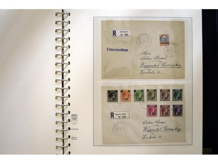 1939/45, sehr schöne, meist postfrische Sammlung, dabei Albanien Mi.-Nr. 1-14, Estland Mi.-Nr. 1-3U, Dünkirchen Frankreich Mi