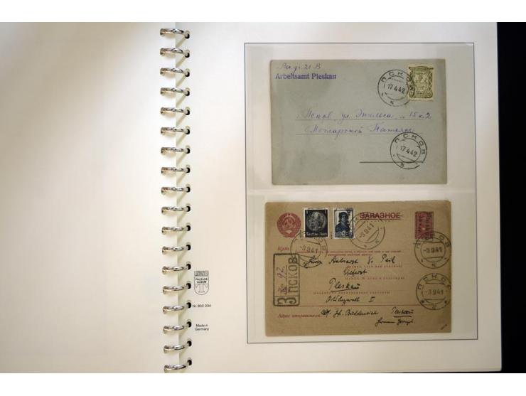 1939/45, sehr schöne, meist postfrische Sammlung, dabei Albanien Mi.-Nr. 1-14, Estland Mi.-Nr. 1-3U, Dünkirchen Frankreich Mi