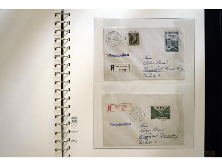 1939/45, sehr schöne, meist postfrische Sammlung, dabei Albanien Mi.-Nr. 1-14, Estland Mi.-Nr. 1-3U, Dünkirchen Frankreich Mi