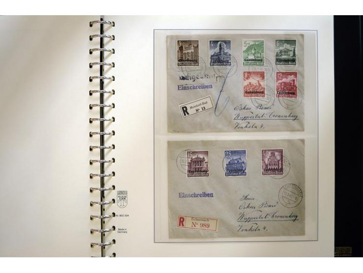 1939/45, sehr schöne, meist postfrische Sammlung, dabei Albanien Mi.-Nr. 1-14, Estland Mi.-Nr. 1-3U, Dünkirchen Frankreich Mi
