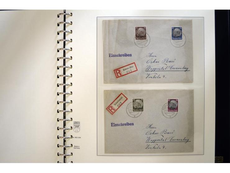 1939/45, sehr schöne, meist postfrische Sammlung, dabei Albanien Mi.-Nr. 1-14, Estland Mi.-Nr. 1-3U, Dünkirchen Frankreich Mi