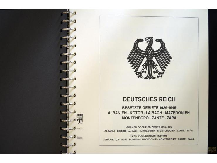 1939/45, sehr schöne, meist postfrische Sammlung, dabei Albanien Mi.-Nr. 1-14, Estland Mi.-Nr. 1-3U, Dünkirchen Frankreich Mi