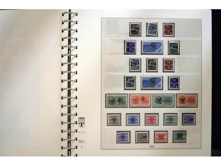 1939/45, sehr schöne, meist postfrische Sammlung, dabei Albanien Mi.-Nr. 1-14, Estland Mi.-Nr. 1-3U, Dünkirchen Frankreich Mi