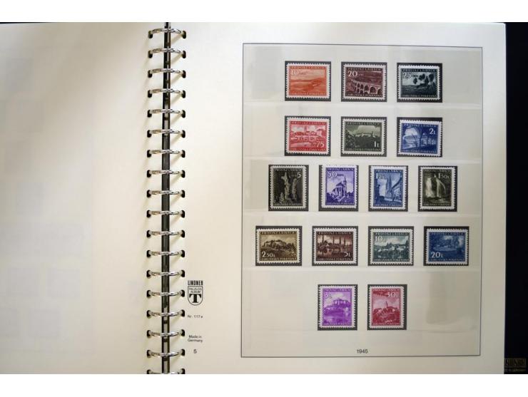 1939/45, sehr schöne, meist postfrische Sammlung, dabei Albanien Mi.-Nr. 1-14, Estland Mi.-Nr. 1-3U, Dünkirchen Frankreich Mi