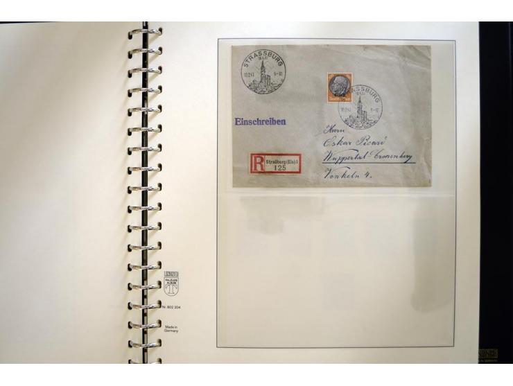 1939/45, sehr schöne, meist postfrische Sammlung, dabei Albanien Mi.-Nr. 1-14, Estland Mi.-Nr. 1-3U, Dünkirchen Frankreich Mi