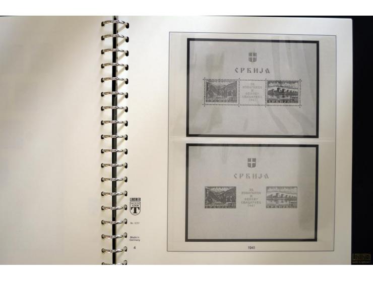1939/45, sehr schöne, meist postfrische Sammlung, dabei Albanien Mi.-Nr. 1-14, Estland Mi.-Nr. 1-3U, Dünkirchen Frankreich Mi