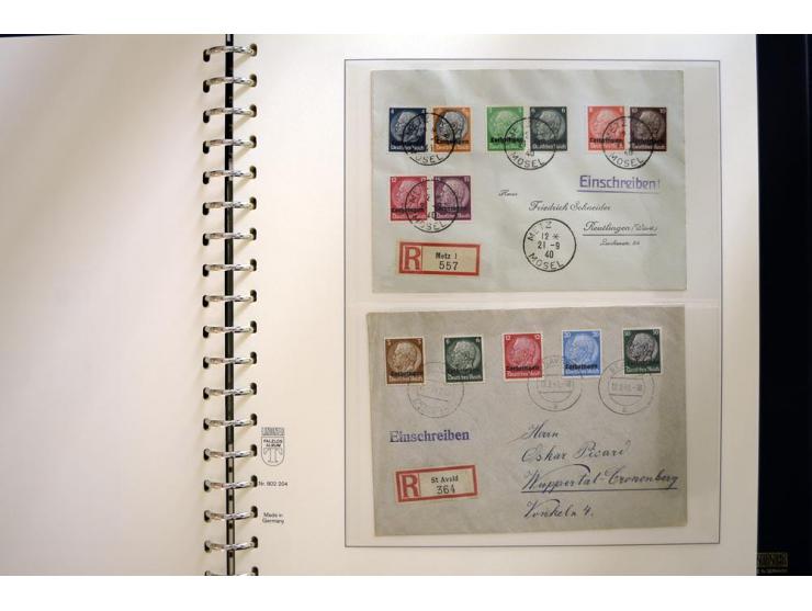 1939/45, sehr schöne, meist postfrische Sammlung, dabei Albanien Mi.-Nr. 1-14, Estland Mi.-Nr. 1-3U, Dünkirchen Frankreich Mi