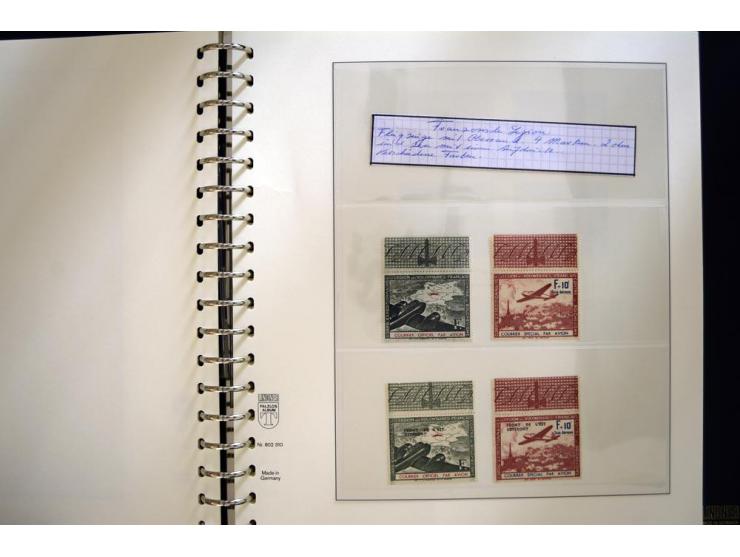 1939/45, sehr schöne, meist postfrische Sammlung, dabei Albanien Mi.-Nr. 1-14, Estland Mi.-Nr. 1-3U, Dünkirchen Frankreich Mi