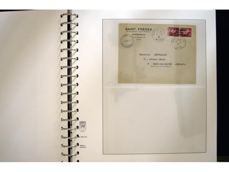 1939/45, sehr schöne, meist postfrische Sammlung, dabei Albanien Mi.-Nr. 1-14, Estland Mi.-Nr. 1-3U, Dünkirchen Frankreich Mi