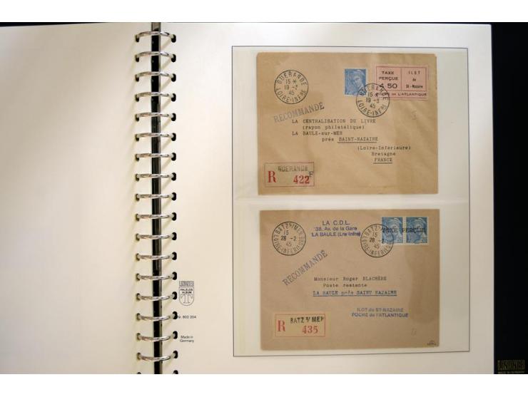 1939/45, sehr schöne, meist postfrische Sammlung, dabei Albanien Mi.-Nr. 1-14, Estland Mi.-Nr. 1-3U, Dünkirchen Frankreich Mi