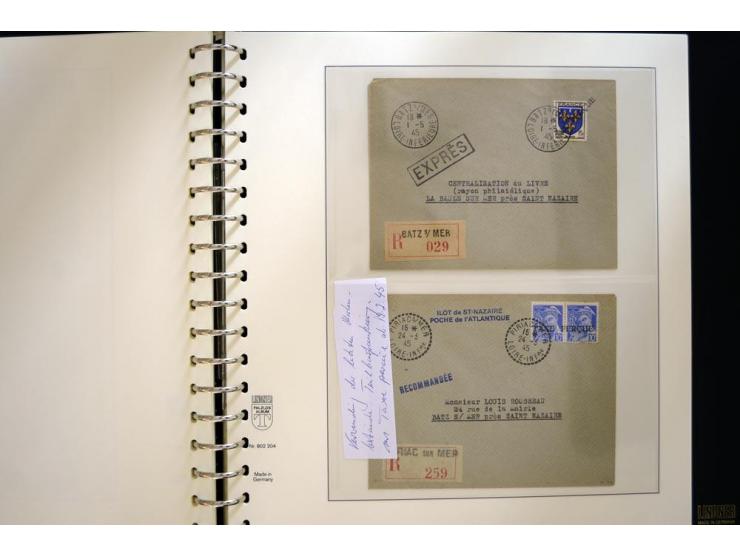 1939/45, sehr schöne, meist postfrische Sammlung, dabei Albanien Mi.-Nr. 1-14, Estland Mi.-Nr. 1-3U, Dünkirchen Frankreich Mi