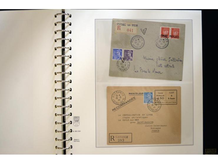 1939/45, sehr schöne, meist postfrische Sammlung, dabei Albanien Mi.-Nr. 1-14, Estland Mi.-Nr. 1-3U, Dünkirchen Frankreich Mi