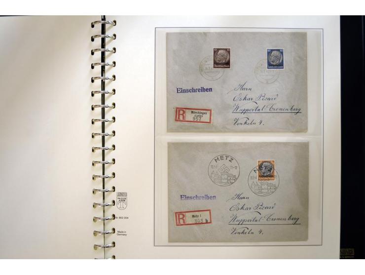1939/45, sehr schöne, meist postfrische Sammlung, dabei Albanien Mi.-Nr. 1-14, Estland Mi.-Nr. 1-3U, Dünkirchen Frankreich Mi