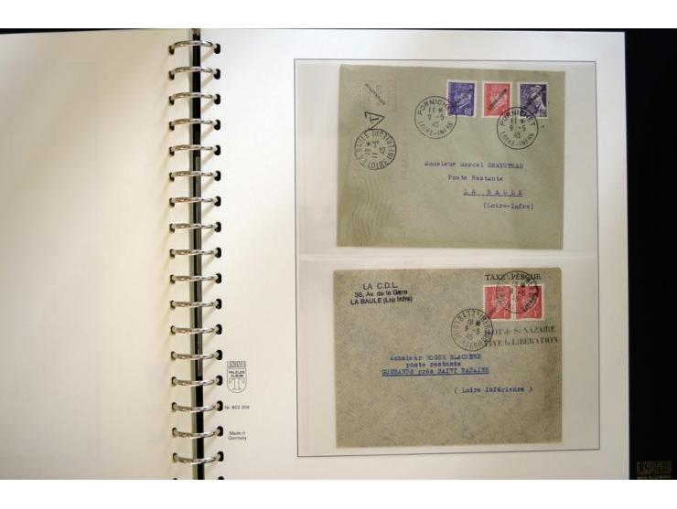 1939/45, sehr schöne, meist postfrische Sammlung, dabei Albanien Mi.-Nr. 1-14, Estland Mi.-Nr. 1-3U, Dünkirchen Frankreich Mi