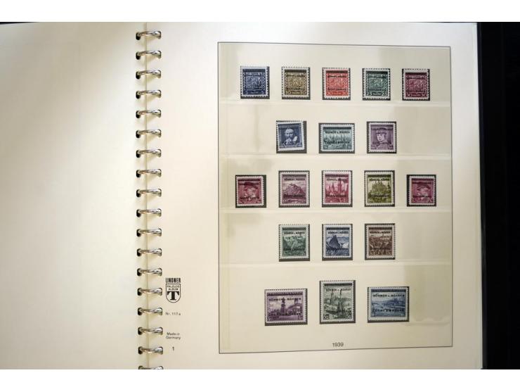 1939/45, sehr schöne, meist postfrische Sammlung, dabei Albanien Mi.-Nr. 1-14, Estland Mi.-Nr. 1-3U, Dünkirchen Frankreich Mi