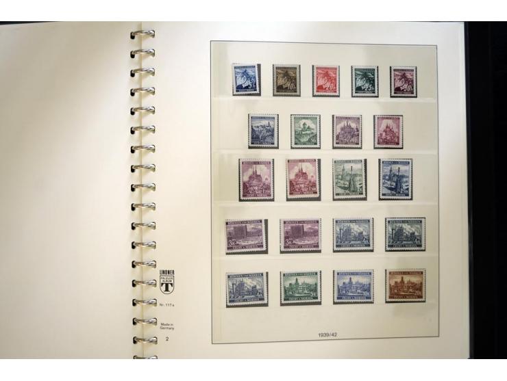 1939/45, sehr schöne, meist postfrische Sammlung, dabei Albanien Mi.-Nr. 1-14, Estland Mi.-Nr. 1-3U, Dünkirchen Frankreich Mi