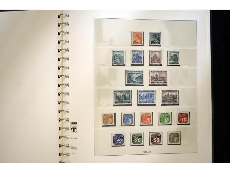 1939/45, sehr schöne, meist postfrische Sammlung, dabei Albanien Mi.-Nr. 1-14, Estland Mi.-Nr. 1-3U, Dünkirchen Frankreich Mi